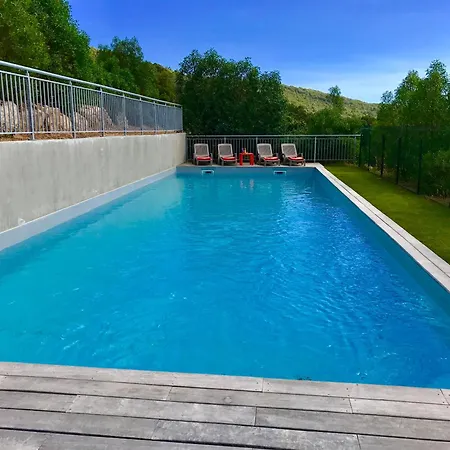Ferienhaus Neues, Modernes Steinchalet Mit Grosser Terrasse Und Pool Bei Rondinara Bonifacio (Corsica)