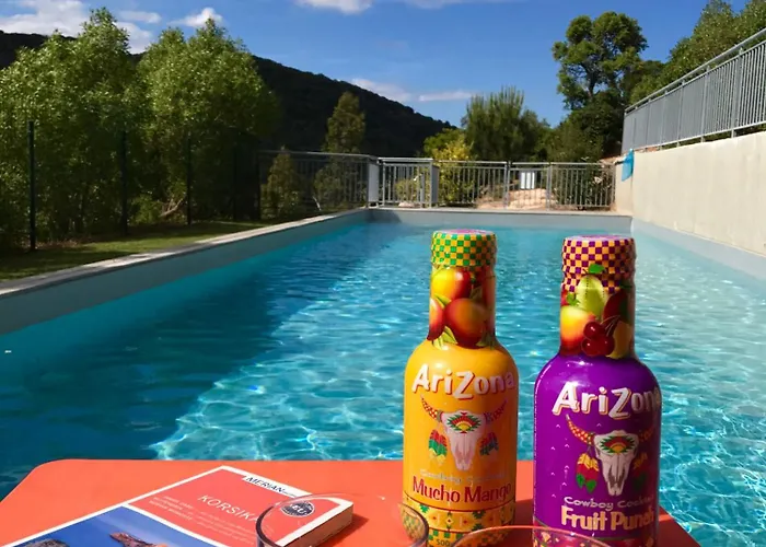 Neues, Modernes Steinchalet Mit Grosser Terrasse Und Pool Bei Rondinara Prázdninový dům