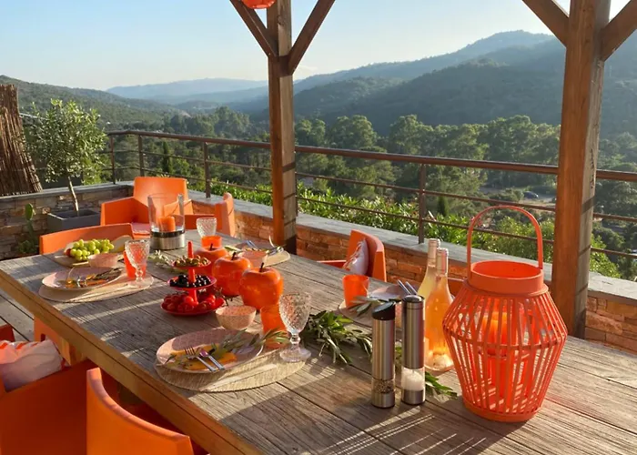 Neues, Modernes Steinchalet Mit Grosser Terrasse Und Pool Bei Rondinara Hébergement de vacances *